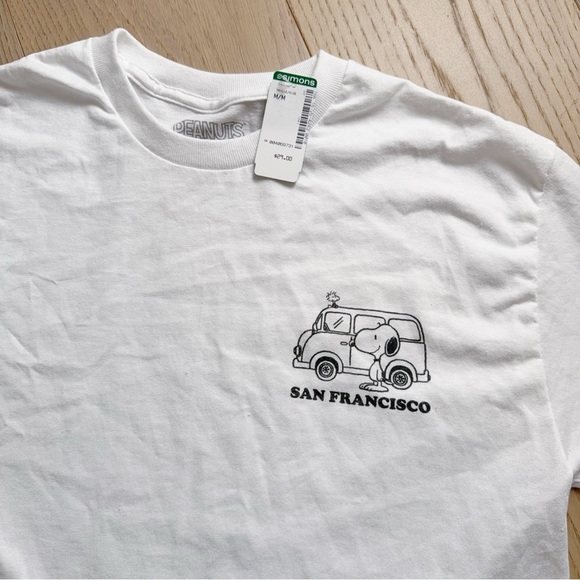 Simone peanuts men T-shirt M - Picture 2 of 4